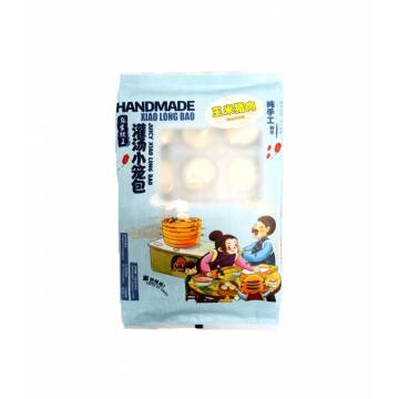 Juicy Corn & Pork Xiao Long Bao 玉米猪肉灌汤小笼包 - 12pcs